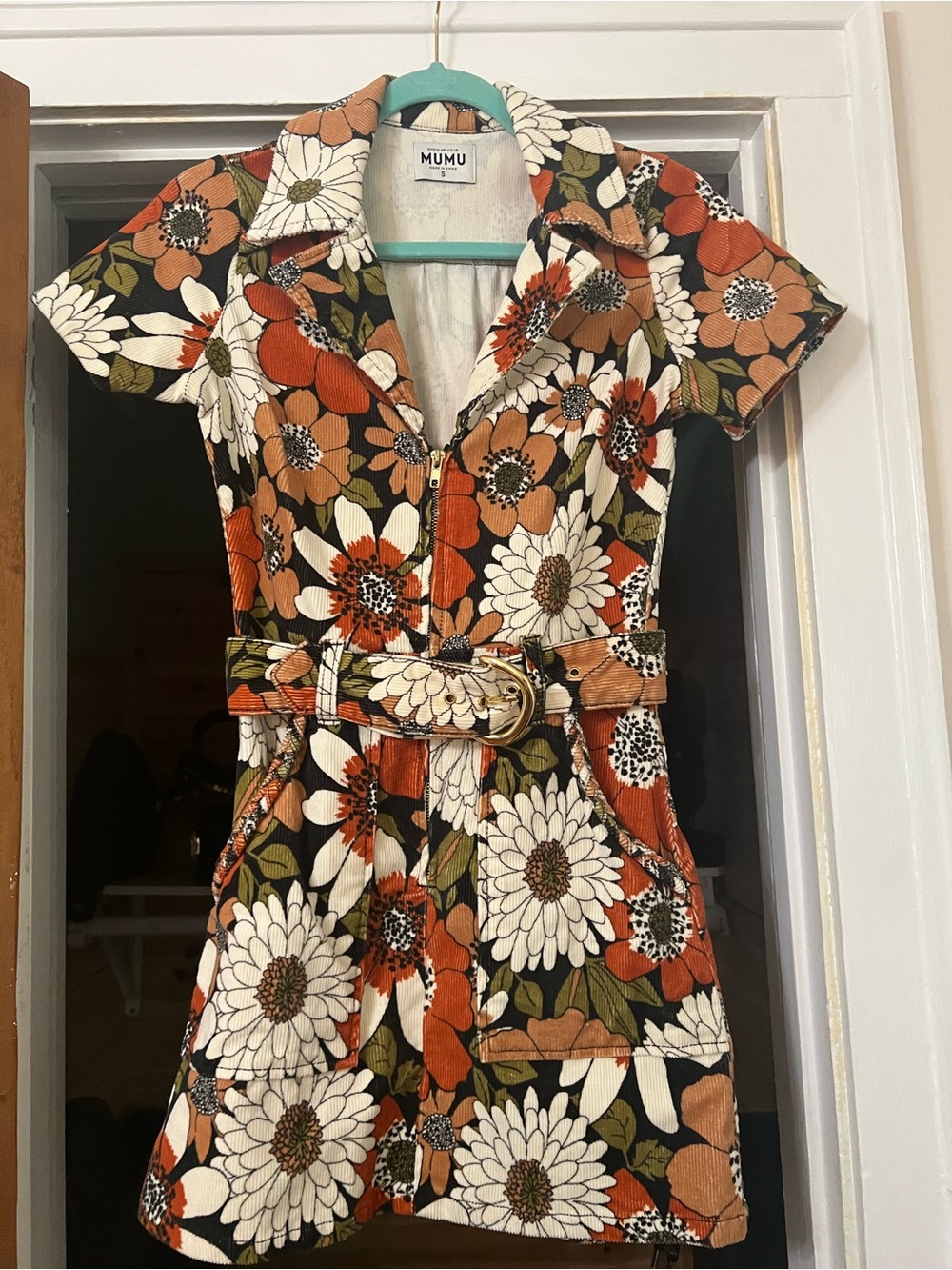Show Me Your MuMu Outlaw corduroy dress